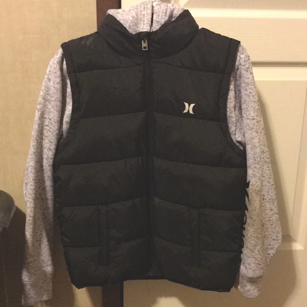 A Hurley one piece vest set. Pretty comfortable, and in amazing condition.
